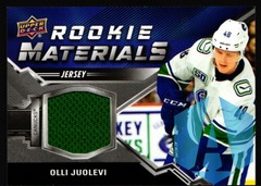 2020-21 Upper Deck Rookie Materials Olli Juolevi #RM-OJ